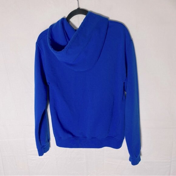 Vintage Jerzees Blue Lake Louise Pullover Hoodie S - Picture 2 of 16